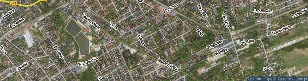 Zdjęcie satelitarne Krasińskiego Zygmunta ul.